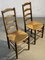 Rustic Modern Brutalist Chairs, France, 1950s, Set of 2 5