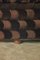 Divano modulare curvo marrone, anni '70, set di 4, Immagine 6