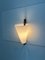 Lampada da parete in teak e vetro acrilico di Hans-Angne Jakobsson per Markaryd, anni '50, Immagine 4