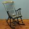 Vintage Swedish Decorated Rocking Chair,1960s, Image 3