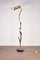 Florale Messing Lampe im Stil Tommaso Barbi, 1970er 9