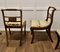 Vintage Art Nouveau Walnut Dining Chairs, Set of 4, Image 2