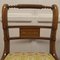 Vintage Art Nouveau Walnut Dining Chairs, Set of 4 6