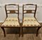 Vintage Art Nouveau Walnut Dining Chairs, Set of 4, Image 4