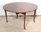 1st Part 19th Century Oval Table in Mahogany, England, Image 1