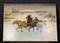 Winter Ride, Late 19th Century, Oil on Canvas, Framed 7
