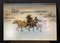 Winter Ride, fine XIX secolo, olio su tela, con cornice, Immagine 2