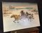 Winter Ride, fine XIX secolo, olio su tela, con cornice, Immagine 4