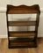 Arts and Crafts Oak Open Front Bookcase, 1890s 1