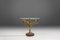 French Hollywood Regency Style Coffee Table with Lightning in Brass Flowers, 1950s 1