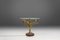 French Hollywood Regency Style Coffee Table with Lightning in Brass Flowers, 1950s, Image 1