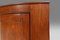 Antique French Wooden Bow Front Corner Cabinet, 1850s 4