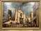 Artista della scuola francese, Chiesa di Tolosa, Grande olio su tavola, XIX secolo, Con cornice, Immagine 3