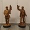 Figurines Huntsmen en Poterie Forêt Noire, 1800s, Set de 2 1