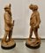Black Forest Pottery Huntsmen Figures, 1800s, Set of 2 4