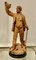 Black Forest Pottery Huntsmen Figures, 1800s, Set of 2 7