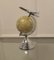 Desk Ornament World Globe with Chrome Model Aeroplane, 1960s 6