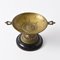 19th Century French Brass and Marble Tazza from Leblanc Freres 2