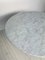 Large Vintage Round Marble Dining Table, 1970s, Image 3