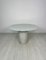 Large Vintage Round Marble Dining Table, 1970s, Image 1