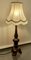 Lámpara de mesa de madera tallada, años 20, Imagen 5