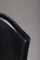 Black Leather Side Chair from Protis, Image 12