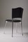 Black Leather Side Chair from Protis 8