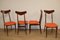 Vintage Italian Wooden Dining Chairs, 1960s, Set of 4 13