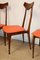 Vintage Italian Wooden Dining Chairs, 1960s, Set of 4 28