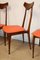 Vintage Italian Wooden Dining Chairs, 1960s, Set of 4, Image 28