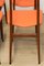 Vintage Italian Wooden Dining Chairs, 1960s, Set of 4, Image 11