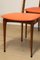 Vintage Italian Wooden Dining Chairs, 1960s, Set of 4, Image 4