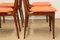 Vintage Italian Wooden Dining Chairs, 1960s, Set of 4 21