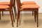 Vintage Italian Wooden Dining Chairs, 1960s, Set of 4, Image 21
