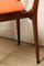 Vintage Italian Wooden Dining Chairs, 1960s, Set of 4, Image 3