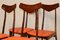 Vintage Italian Wooden Dining Chairs, 1960s, Set of 4, Image 25