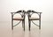 Black Lacquered Model 87 Dining Chairs, 1980s, Set of 4 6