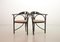 Black Lacquered Model 87 Dining Chairs, 1980s, Set of 4, Image 6