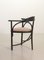 Black Lacquered Model 87 Dining Chairs, 1980s, Set of 4 12