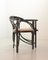 Black Lacquered Model 87 Dining Chairs, 1980s, Set of 4 11