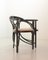 Black Lacquered Model 87 Dining Chairs, 1980s, Set of 4, Image 11