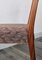 Mid-Century Dining Chairs and Table in Teak, 1960s, Set of 5, Image 22