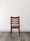 Mid-Century Dining Chairs and Table in Teak, 1960s, Set of 5, Image 8