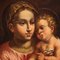Italienischer Künstler, Jungfrau mit Kind, 1670, Öl auf Leinwand, Gerahmt 7