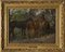 Ruggero Panerai, Pferde, 1890, Öl auf Holz, gerahmt 8