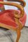 1st Part 19th Century Louis Philippe Cherry Wood Armchairs, Set of 2 19