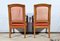 1st Part 19th Century Louis Philippe Cherry Wood Armchairs, Set of 2 23