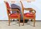 1st Part 19th Century Louis Philippe Cherry Wood Armchairs, Set of 2 25