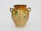 Yellow and Green Glazed Confit Pot, Image 1