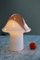 Lámpara Mushroom vintage de Peill & Putzler, años 70, Imagen 3